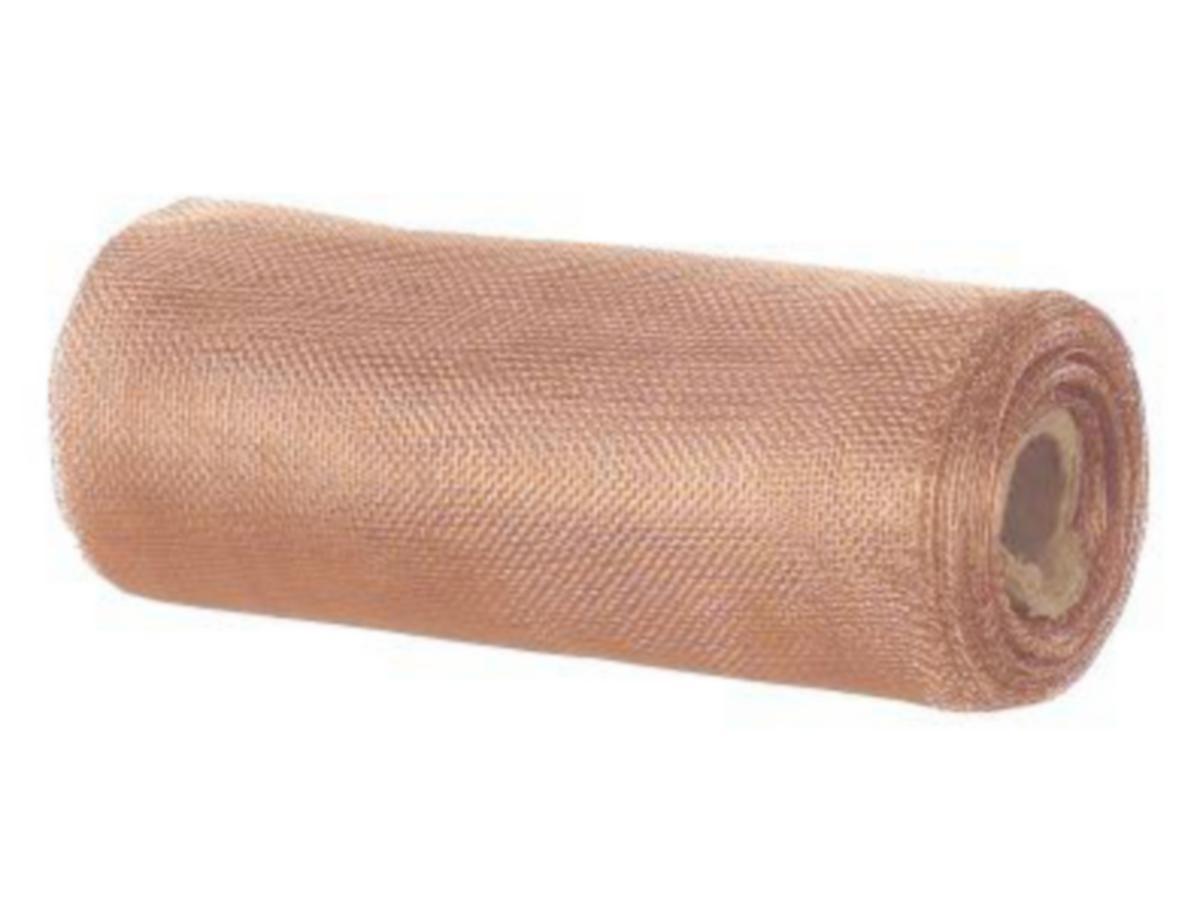 Takfotsnät - Insektnetting kobber 300X0.25mm 10m