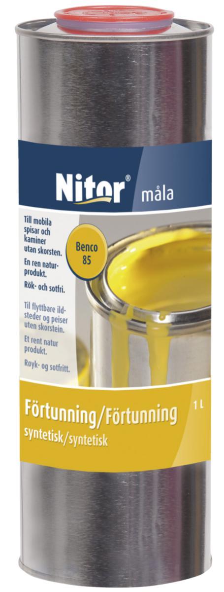 Förtunning Syntetisk Nitor - FÖRTUNNING NITOR BENCO 85 SYNT 1 LITER 291804