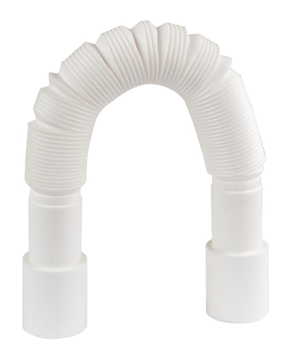 Avloppsslang för tvättställ, flexibel, för 32 mm:s och 40 mm:s rör - FLEXIBEL SLANG 32/40MM 370-840 PURUS 8077403