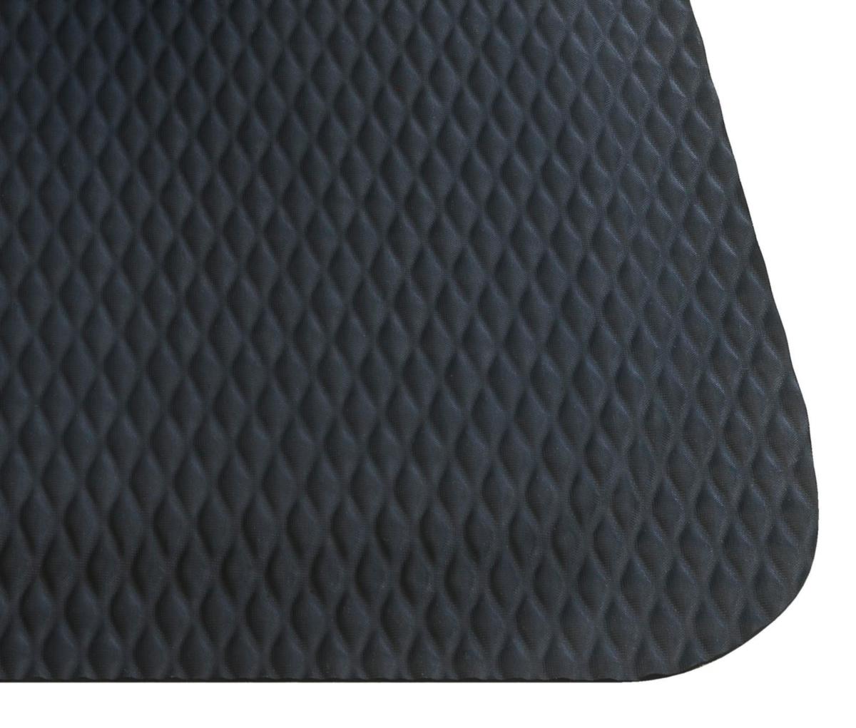 Arbetsplatsmatta Yoga Fashion Nitril - ARBETSPLATSMATTA YOGA FASHION NITRIL 87X145CM SVART