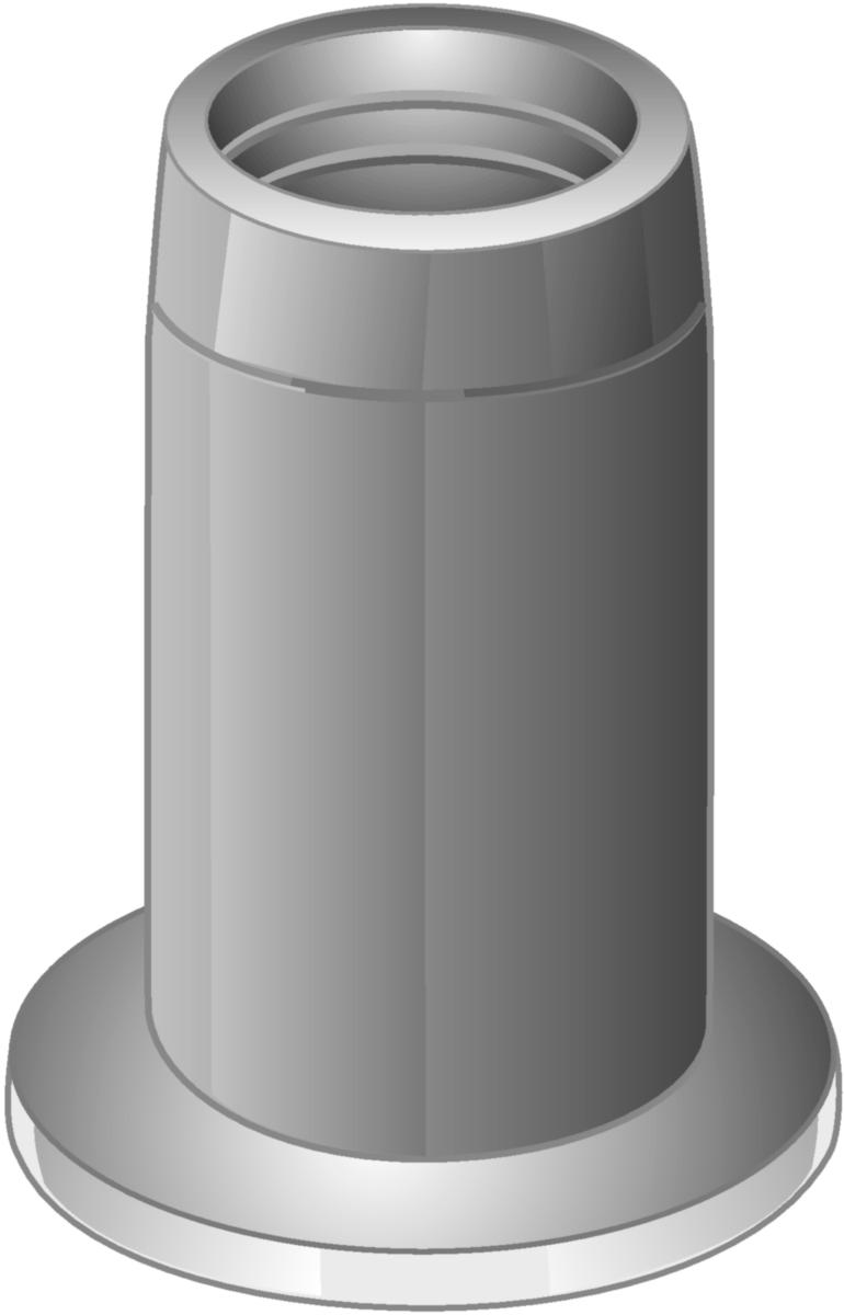 POP-nut UPO, stål - BLINDNITMUTTER POP-NUT STÅL UPO55 M8 200/FP