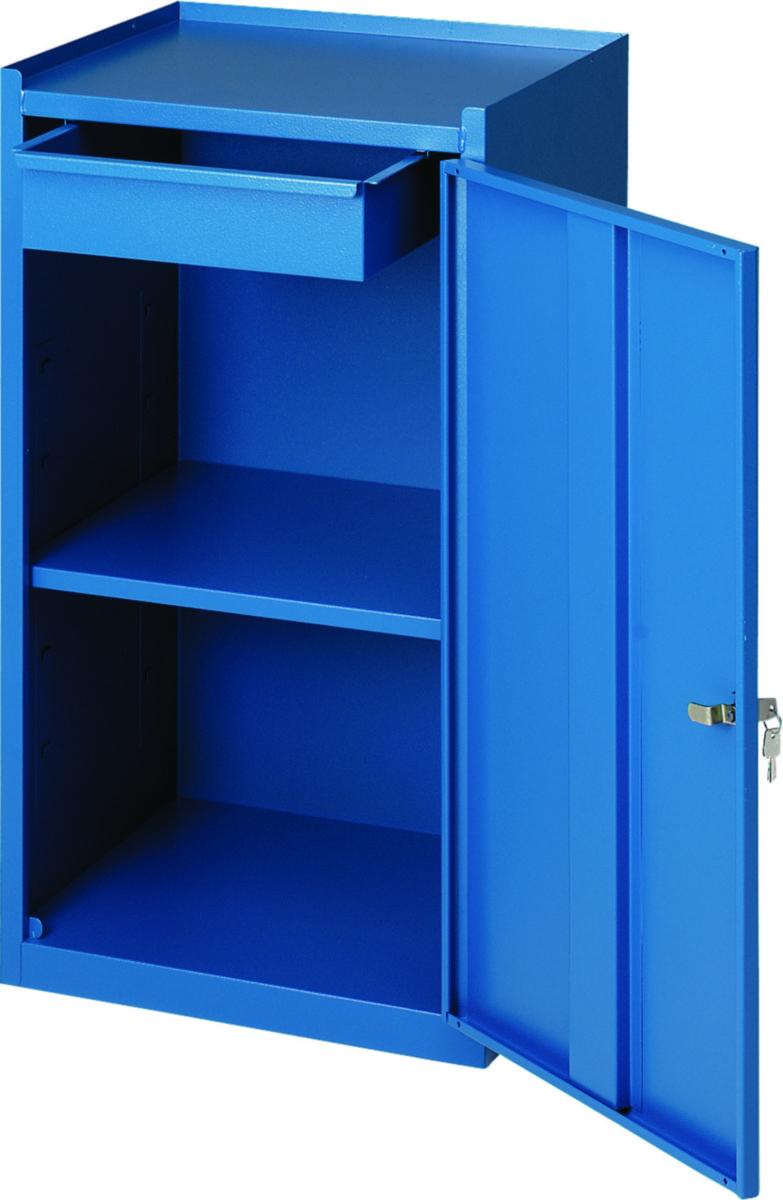 Verktygsskåp GBP enkelt - SKÅP ENKELT VERKTYG 900X500X450MM BLÅ STRUKTUR