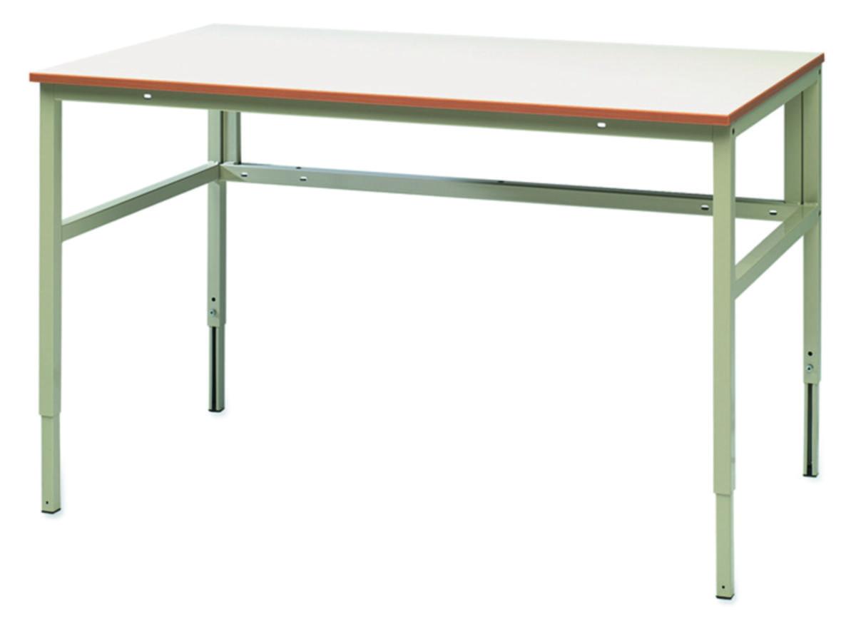 Stativ och hjulsats, Arbetsbord GBP lätt - STATIV GBP LÄTT H-STATIV 1490X765MM BEIGE
