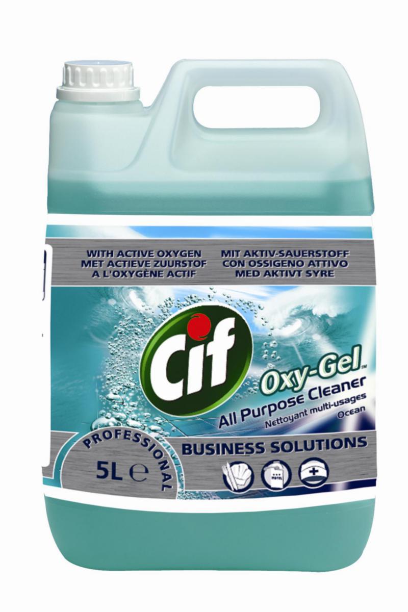 Golvrengöringsmedel CIF Professional Oxy-Gel - GOLVRENGÖRINGSMEDEL CIF PROF OXY-GEL 5 LITER