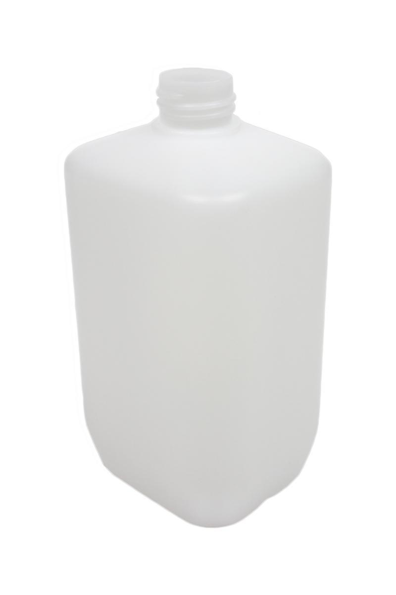 Flaska plast - FLASKA PLAST 1L REKTANGULÄR UTAN KAPSYL