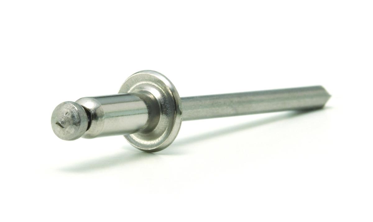 POP-nit standard, rostfritt stål - POPNIT EMHART SSD 66 SSBS 4,8X14,0MM 500/FP 88109