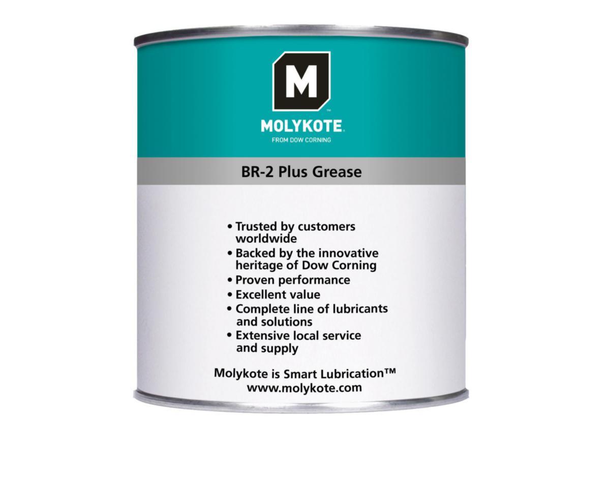 Lagerfett  Molykote BR 2 Plus - LAGERFETT MOLYKOTE BR-2 PLUS UNIVERSAL 1KG