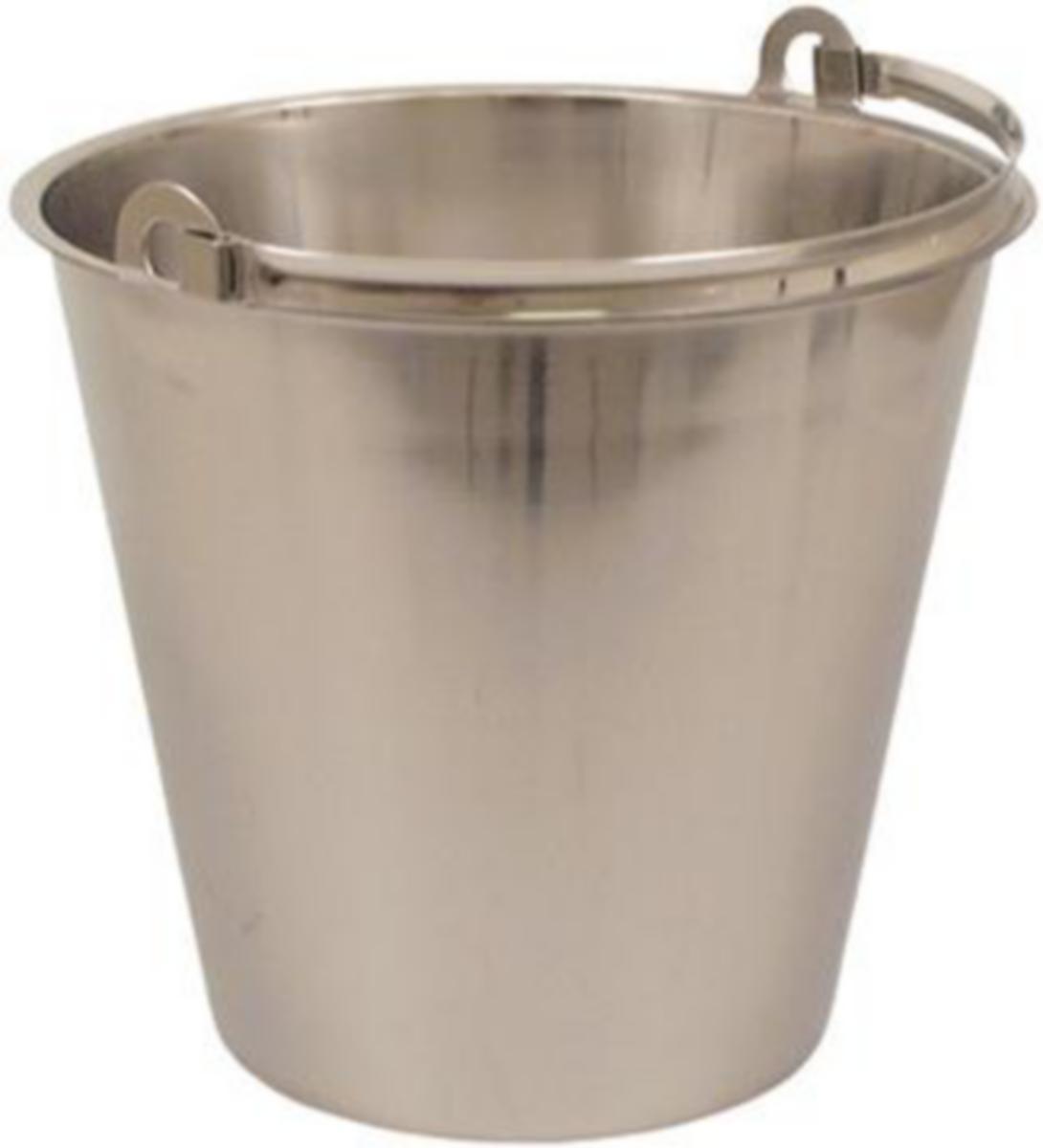 Hink rostfri - HINK ROSTFRI 12L UTAN BOTTENBAND