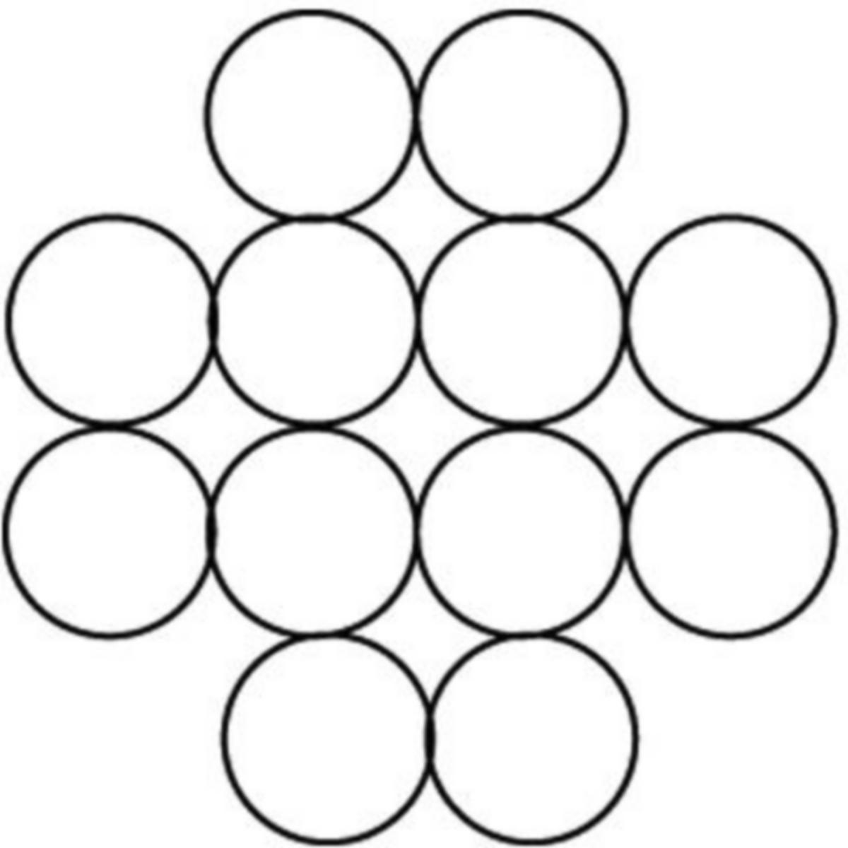 Stållina 12-TR - STÅLLINA 1MM 12-TRÅDIG FZ SB-PACK 10M I RING