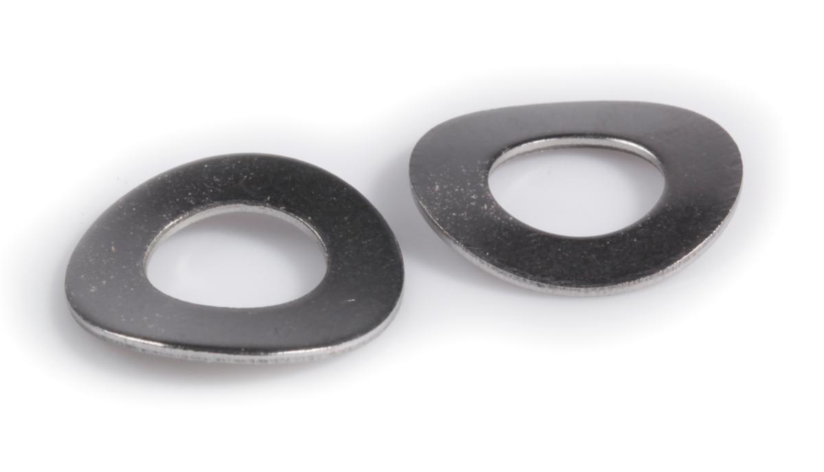 Skevad fjäderbricka KBB blankförzinkad, DIN 137B - BRICKA KBB FZB 5.3X11X0.5 DIN 137B