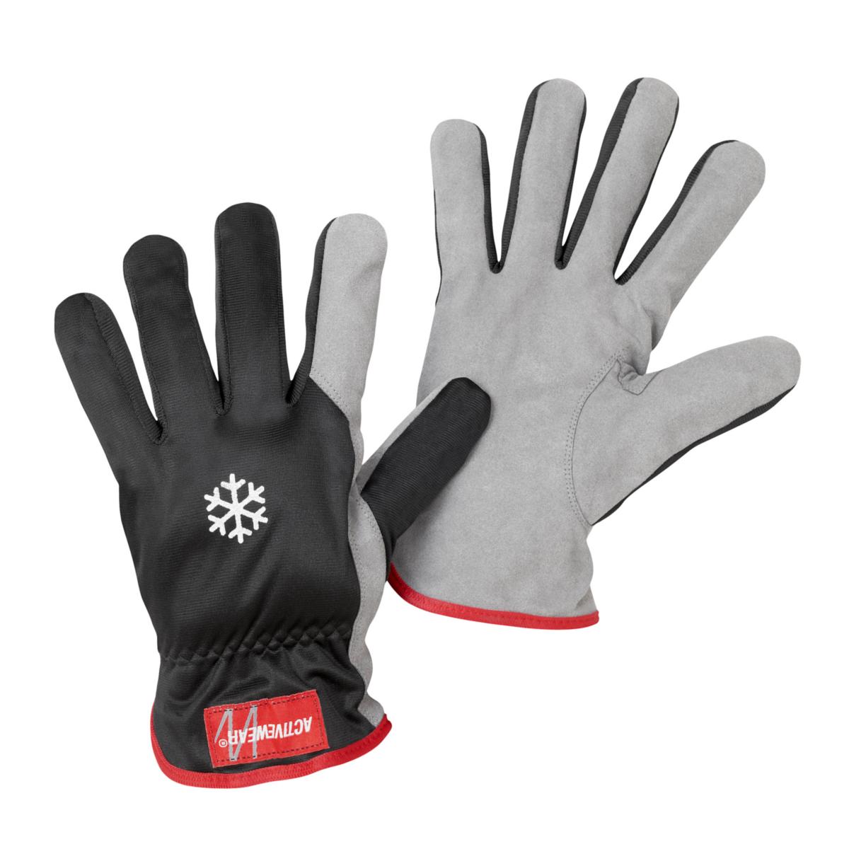 Montagehandske Activewear MO3536 - MONTAGEHANDSKE ACTIVEWEAR1253W MO3536 SYNT LÄDER FODR STL 11