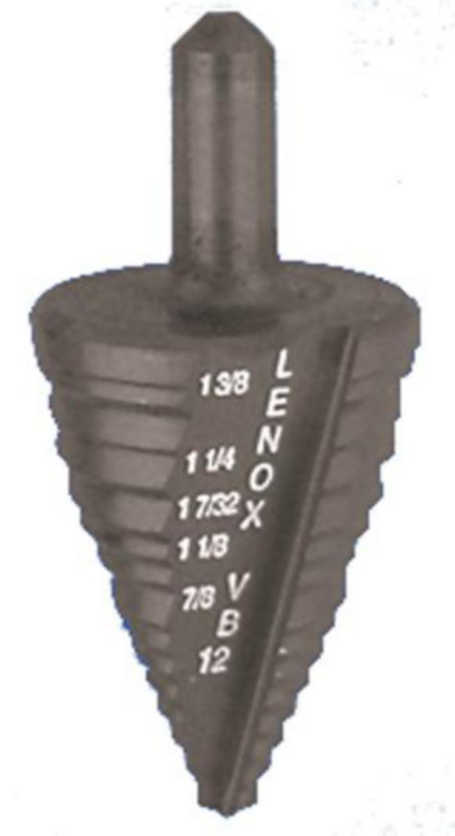 Stegborr Lenox Vari-Bit VB 12 "Diskbänksborr" - STEGBORR LENOX VARIBIT VB 12 22-35MM 5-STEG