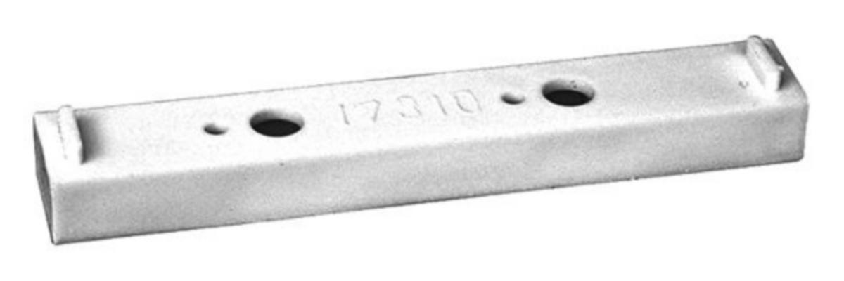 Distansklossar till Falu plastklammer, Faluplast - 3-RÖR DISTANS 10 MM.VIT 17310 T. 14190 O 14300