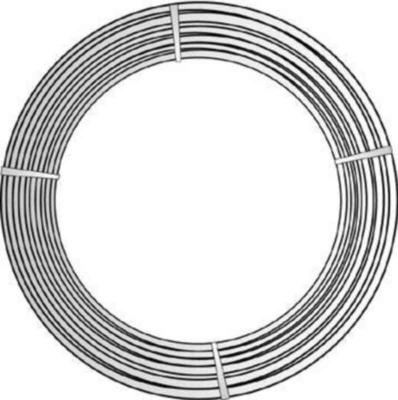 Jerntråd herdet Ø4mm 25kg svart ring