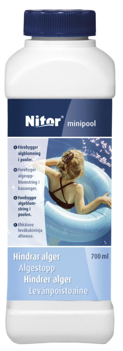 Algbekämpning Nitor - POOLRENGÖRING HINDRAR ALGER NITOR 700ML TILL MINI POOL