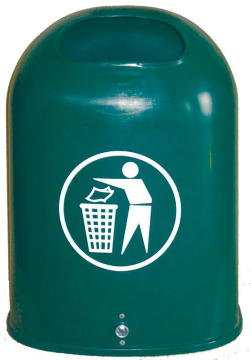 Papperskorg Otto - PAPPERSKORG OTTO GRÖN POLYETEN HH 2000