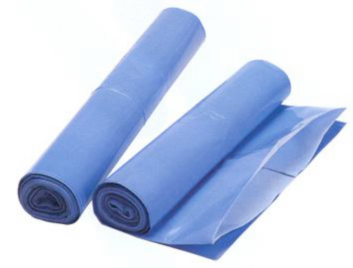 Sopsäck plast LLD R3 (X3) - SOPSÄCK PLAST R3 410L BLÅ/VIT 10/RLE
