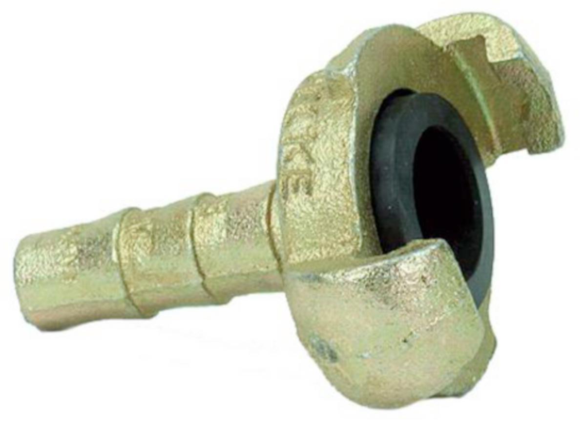 Klokoppling av aducergods med slanganslutning - 10 KLOKOPPLING AV ADUCERGODS FÖR 3/8" SLANG INKL PACKNING