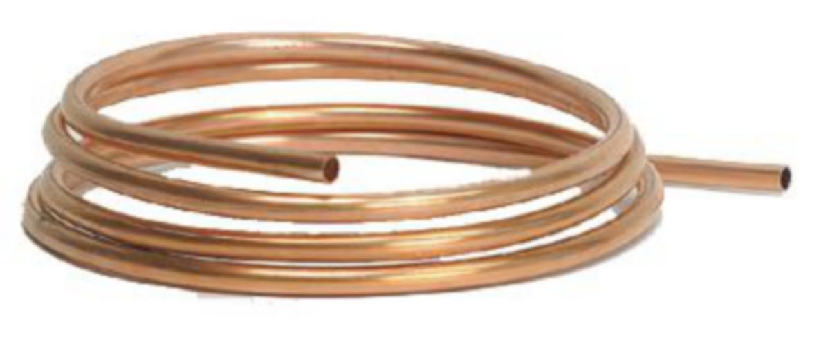 Oljerör - OLJERÖR 5/16 7.94MM 7.6M RING OISOLERAD