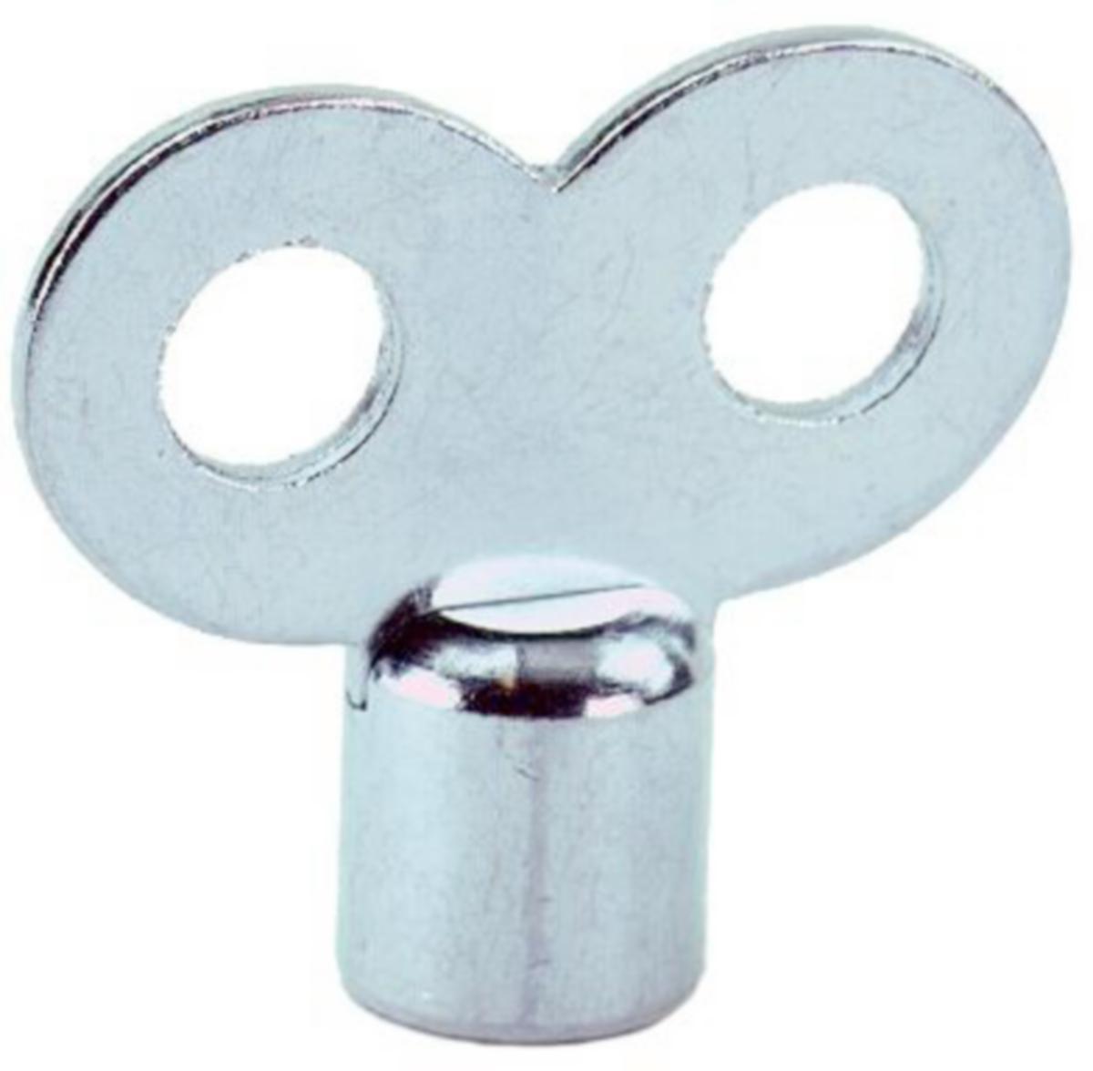 Nyckel till luftningsventiler, elementnyckel - VENTILLUFTNINGSNYCKEL 2-PACK GALV 5MM 4841102