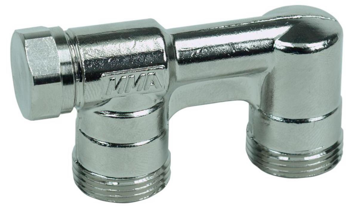 Förbigångsrör utan slingstrypning - FÖRBIGÅNGSRÖR 40C/C M22X1.5 KROM MED LUFTNING 4806024