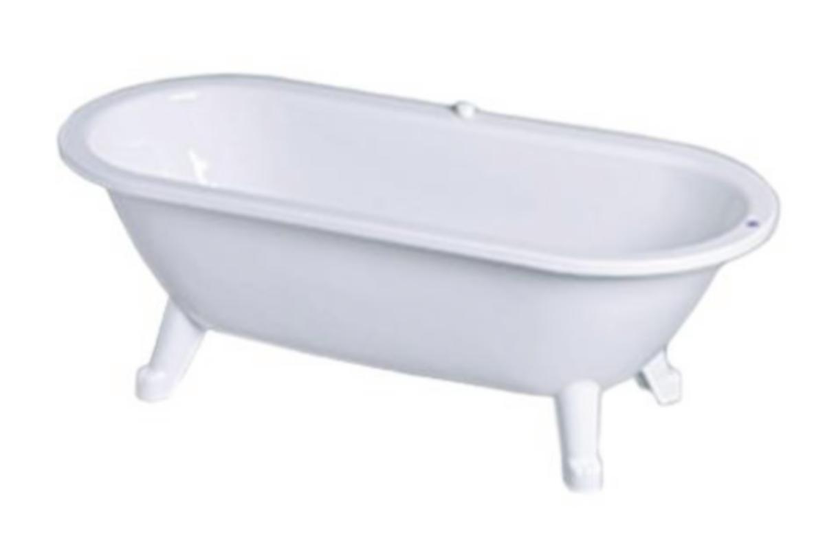 Badkar Gustavsberg fristående - BADKAR GBG FRISTÅENDE 158X68CM VIT