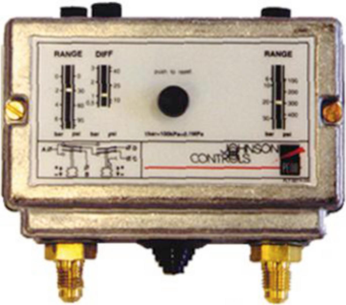 P78 Dubbelpressostat - DUBBELPRES.P78LCW-9300 PED 0.5-7/3-30 BAR FLARE