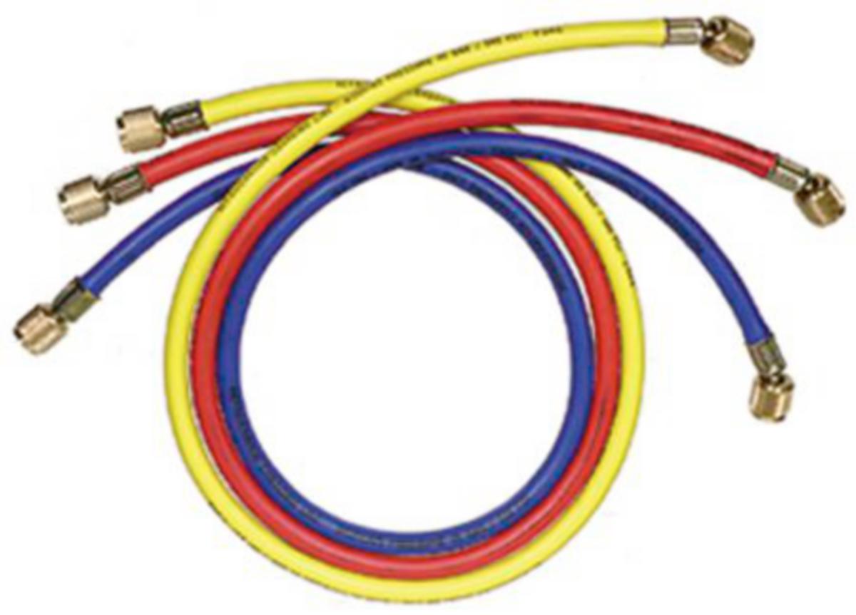 Slangar för R410A/R32 - SLANG 1.5 M 3SET15HT-R410A 3-PACK RÖD, BLÅ, GUL