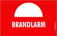 Skylt Brandlarm 210x150, Ateco