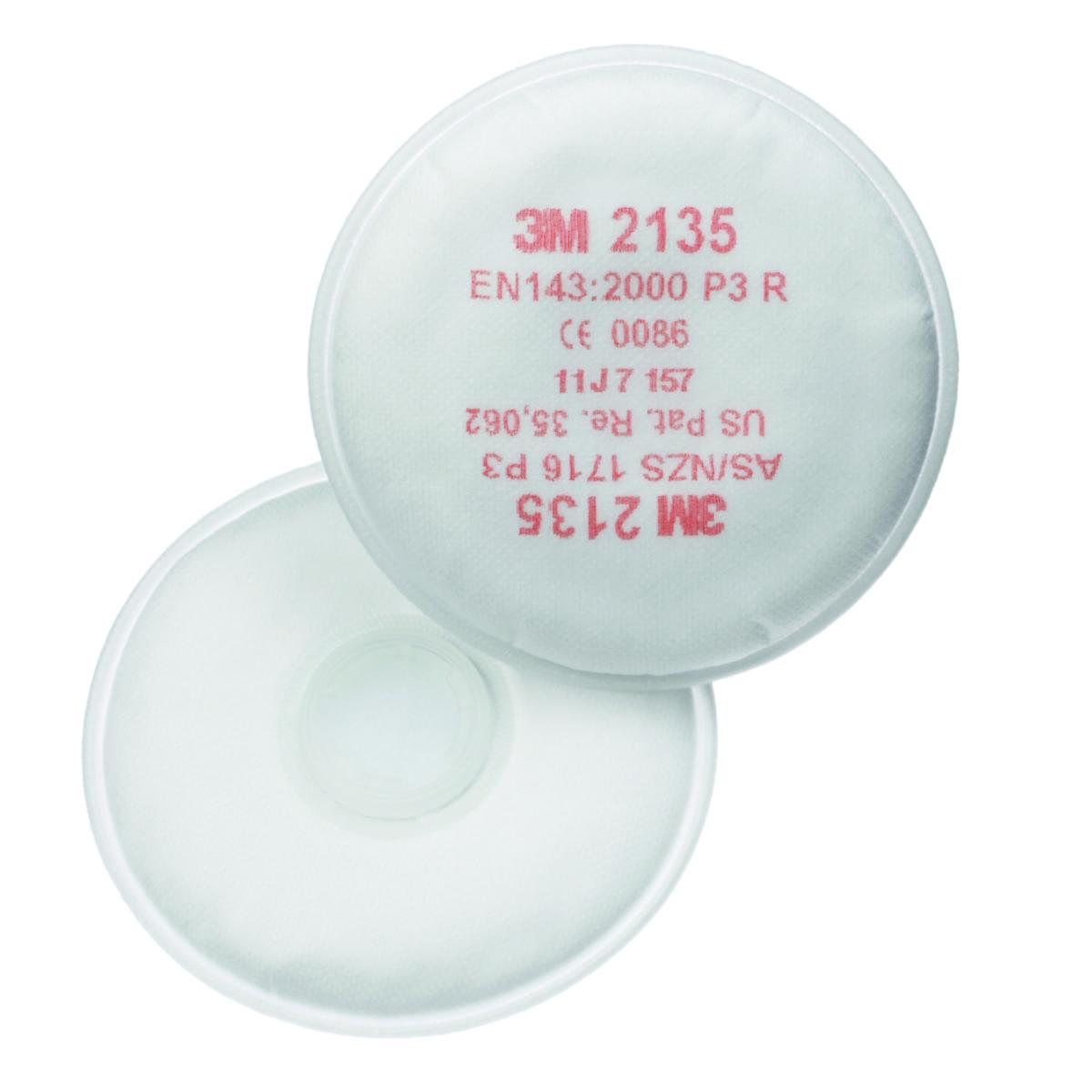 Filter till Andningsskydd 3M Helmask och halvmask - PARTIKELFILTER 3M 2135 P3 50XHGV FINA PARTIKLAR