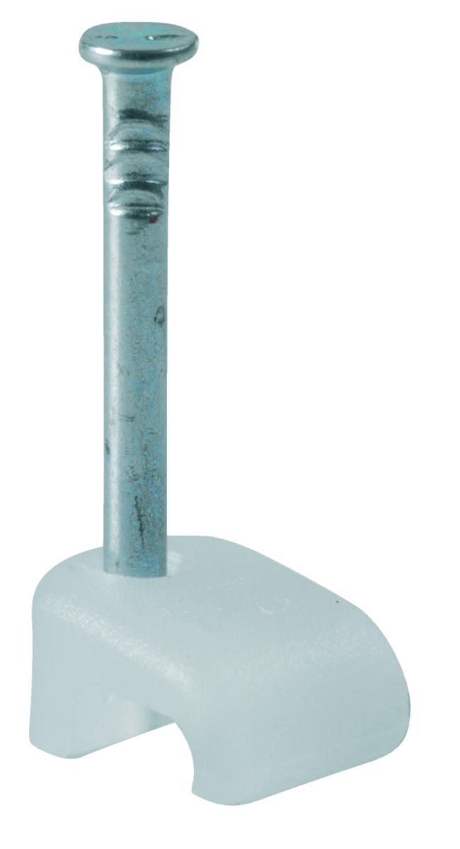 Spikklammer TC för platt ledning - CLIPS TC 3x5 20MM NATUR  (100) 