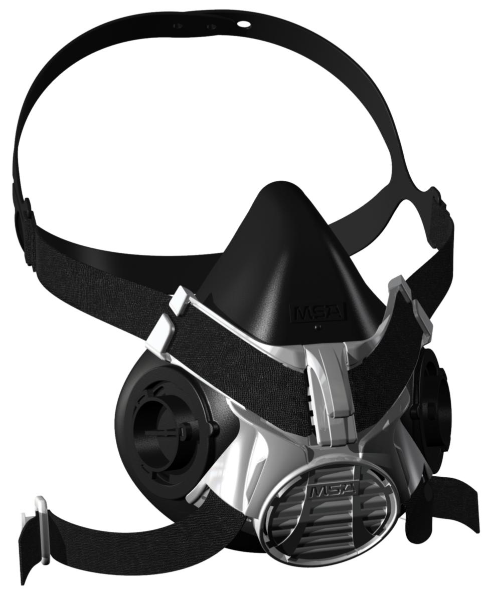 Halvmask MSA Advantage 420 - HALVMASK MSA ADVANTAGE 420 DUBBLA FILTER STL M