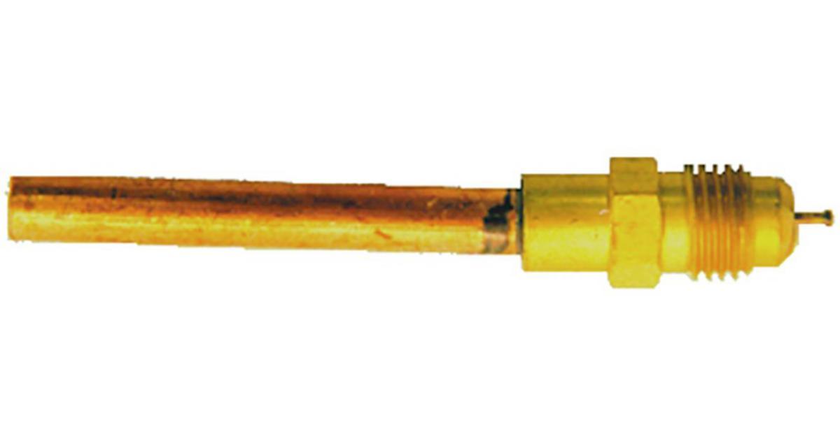 Schraderventil - Schraderventil 1/4" utv 3/16" inv L 50mm cu