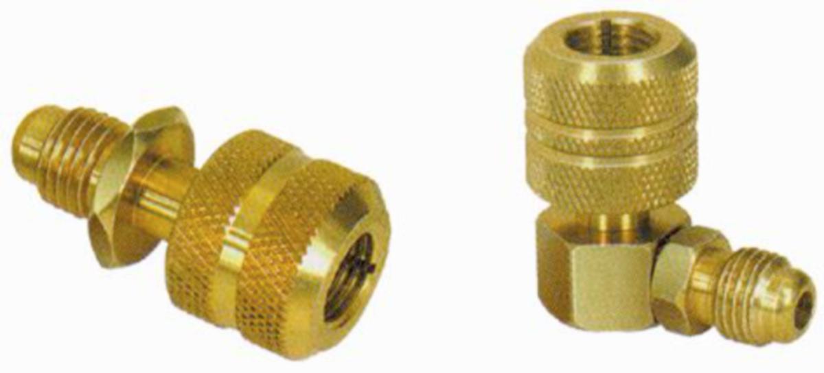 Övergångsnippel - ÖVERGÅNGSNIPPEL M/SCHRADERÖPPN UTV. 1/4", INV. 5/16", RAK