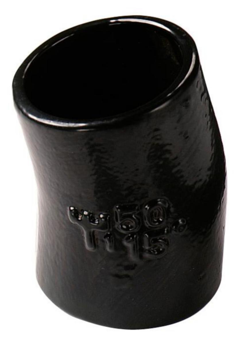 Böj 15°, Gustavsberg MA - 58x15GR MA-BÖJ  L 80 MM 