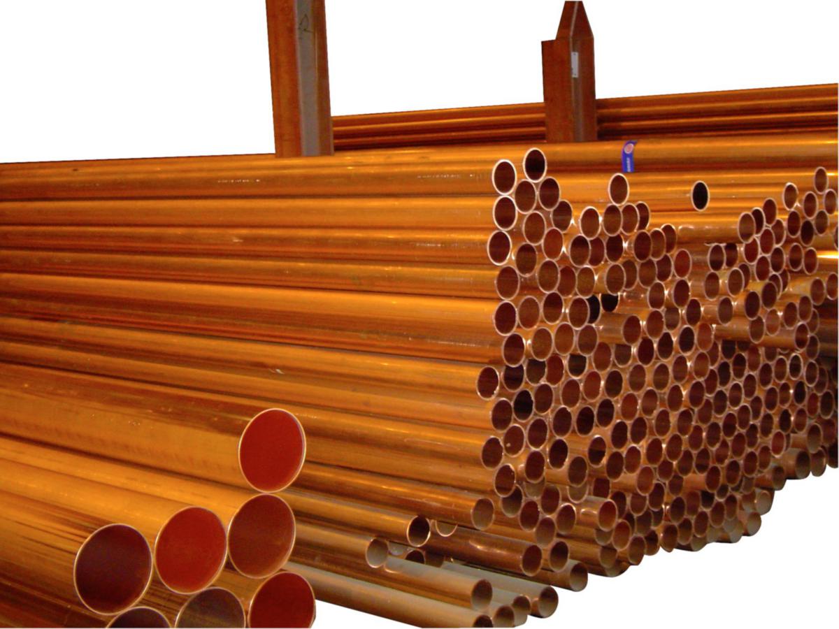 Kopparrör, tjockväggiga, hårda, längd 5,0 m - 28x1,5 KOPPARRÖR RAKT L=5M EN1057 R290