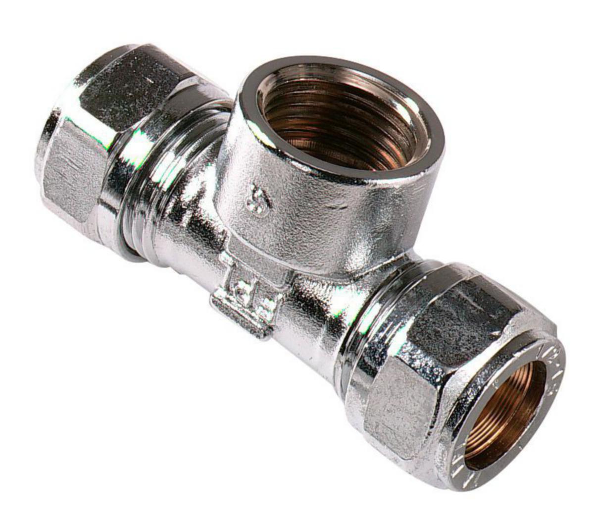 T-koppling 90° TA 308, FPL - 15XR15 FPL-KOPPLING T-RÖR FKR INV GG 53308-515