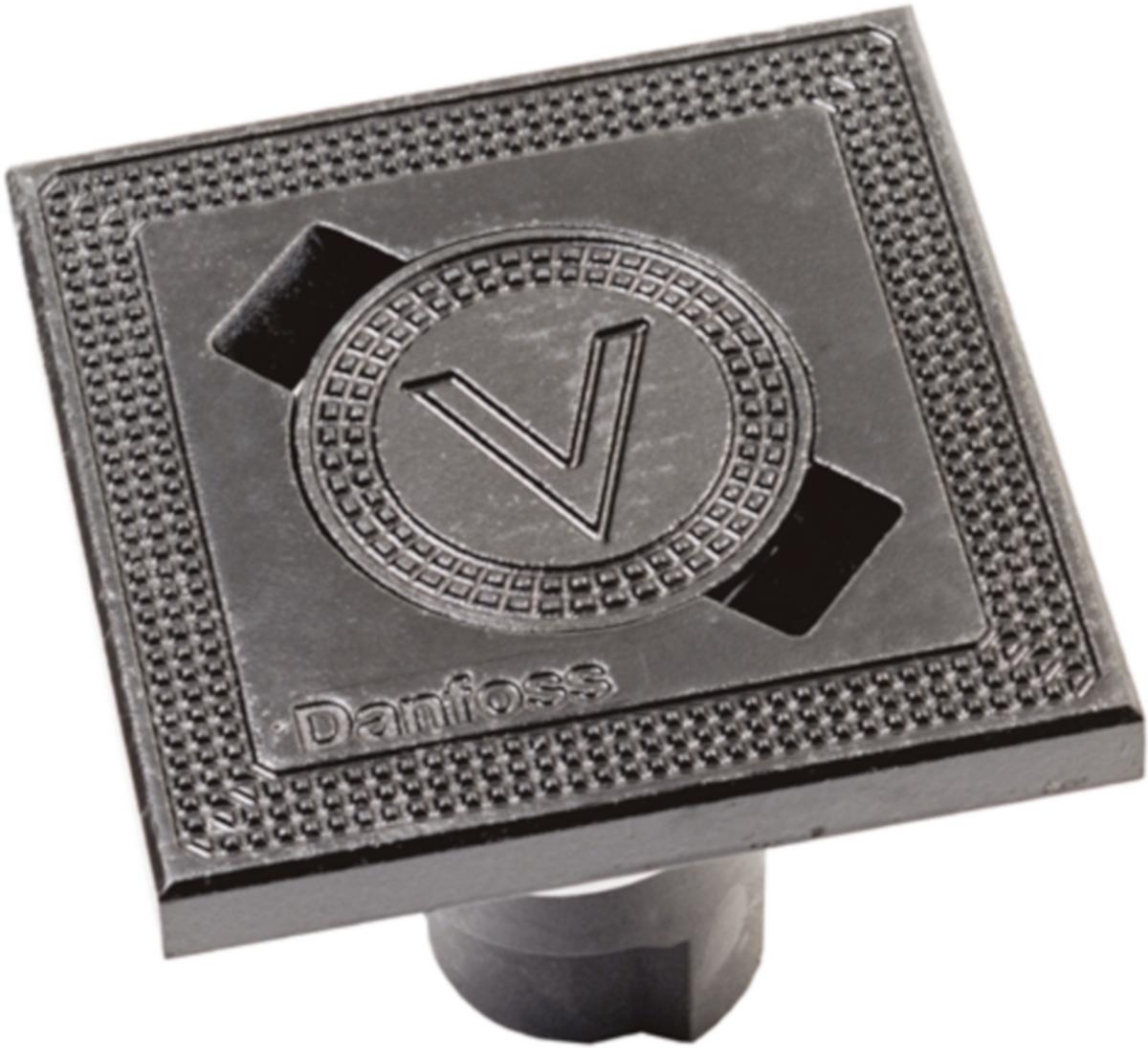 Ventilbetäckning, fyrkantig, S-1835 - 185x185 FYRKANTBETÄCKNING ESCO S-1835