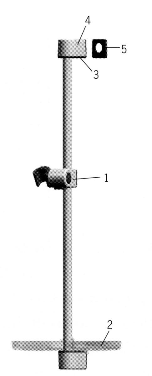 Gliddel för Apollo duschstång från 1992, Oras - ORAS GLIDDEL TILL APOLLO DUSCH SET FR.O.M-92 FKR. 259890