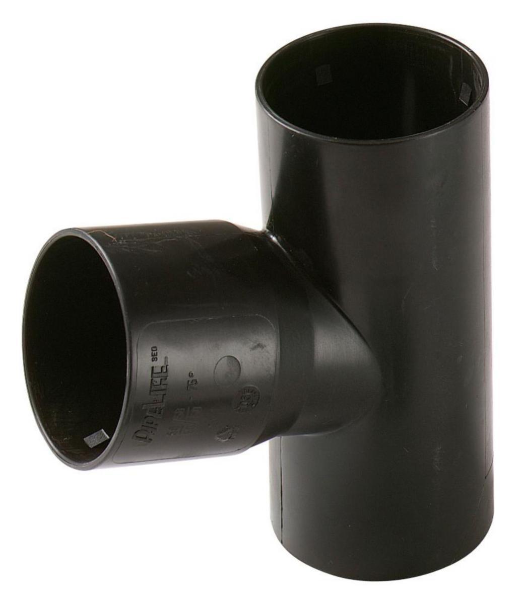 Grenrör 75° jordbruksdränering - 92X92X75GR PVC-DRÄN GRENRÖR 