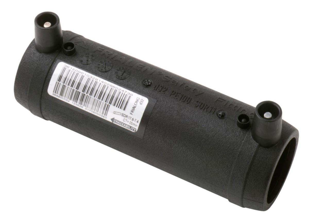 Elsvetsmuff Lång, Frialen, UBL SDR11 - 40 ELSVETSMUFF FRIALONG MED STOPP, FRIALEN