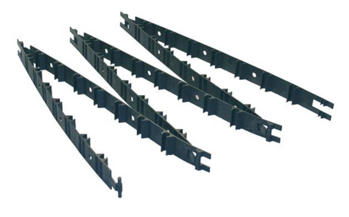 Rörhållarskena 12 utan hullingar till Golvvärmesystem, Uponor - UPONOR RÖRHÅLLARSKENA 12 F GOLVVÄRMERÖR