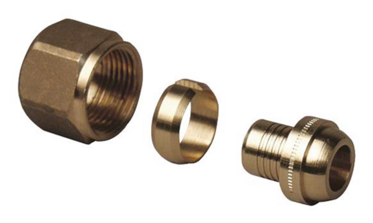Kopplingsset till Golvvärmesystem, Uponor - KOPPLINGSSET PEPEX  3/4"x17MM 