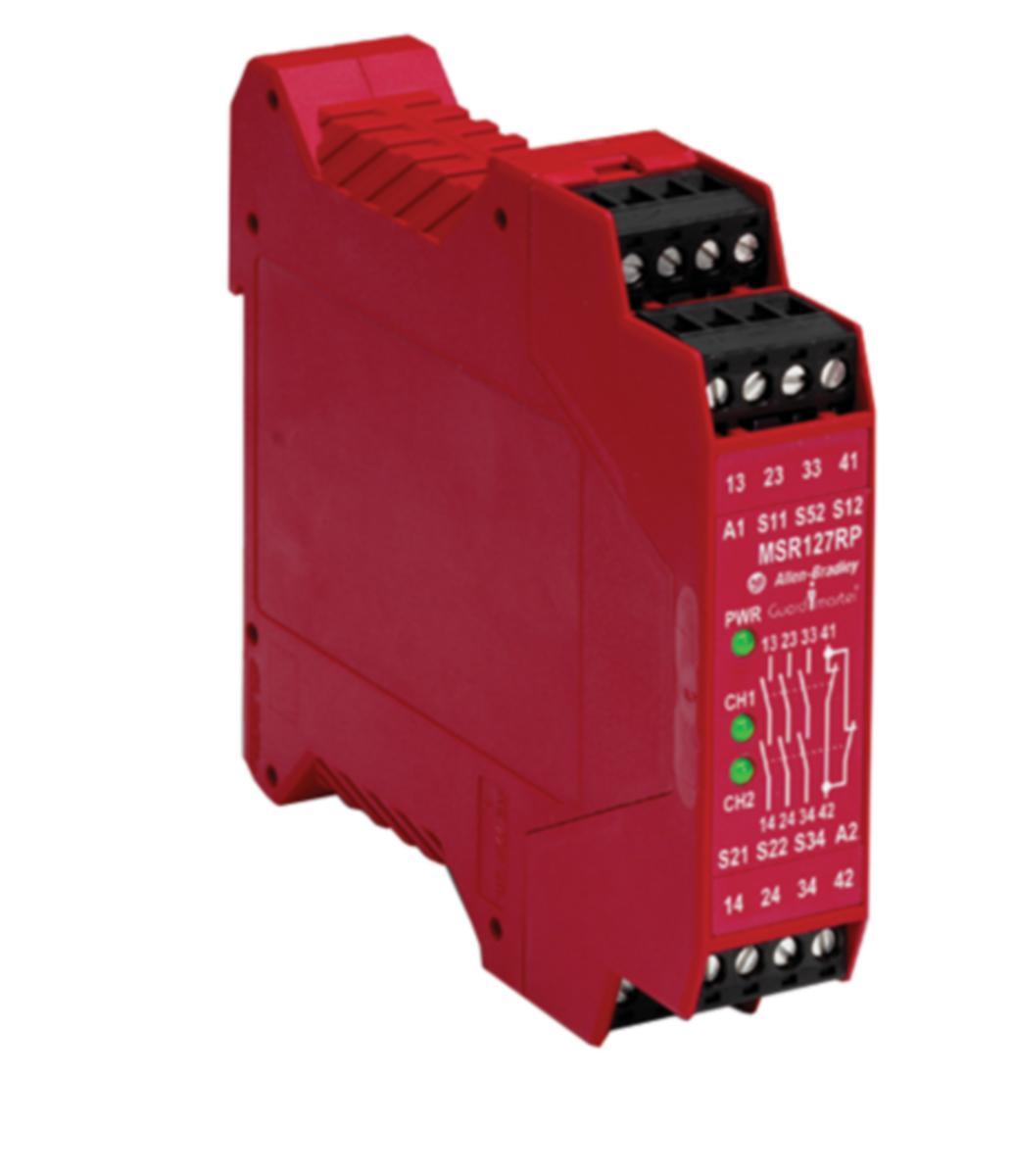 Säkerhetsrelä MSR127RP/TP - SÄK.RELÄ MSR127RP 230VAC