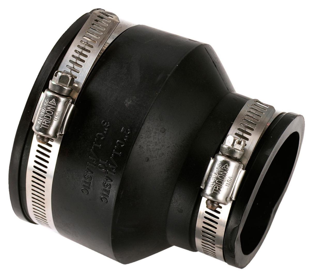 Övergångsmuff, Fernco, för normalrör/PVC, MA, Fernco - ÖVERG NORMRÖR 65/75-75 FERNCO PVC-MA SPV 70-88X60-76MM