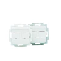 Fästram och centrumplatta för modularuttag 85mm