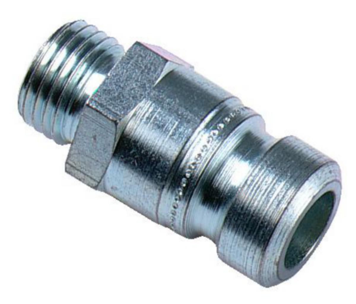 Insticksnippel med utvändig gänga TEMA Serie 1800 - INSTICKSNIPPEL TEMA 18210 3/8" UTV.GG. 1800SFAW17SXZ