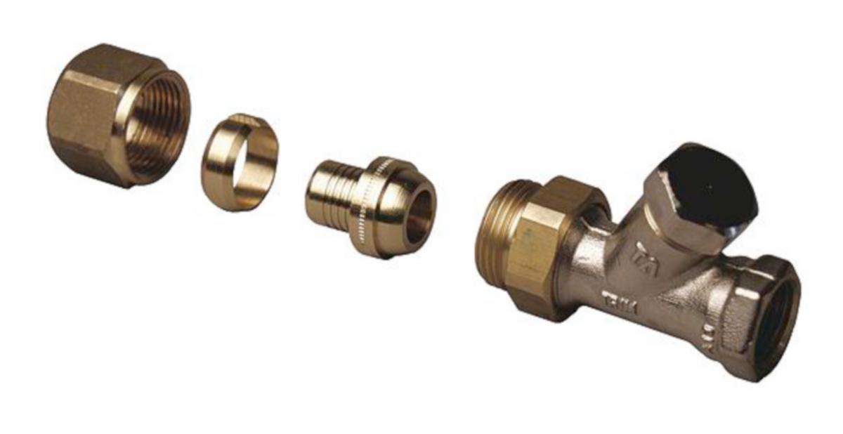 Returventiler, Uponor - UPONOR RETURVENT 20 20x2,0-G1/2