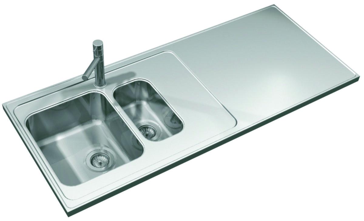 Diskbänkar Seven F, Stala - STALA F-120-DB 1200X610MM MED STOR O LITEN LÅDA, VÄNDBAR