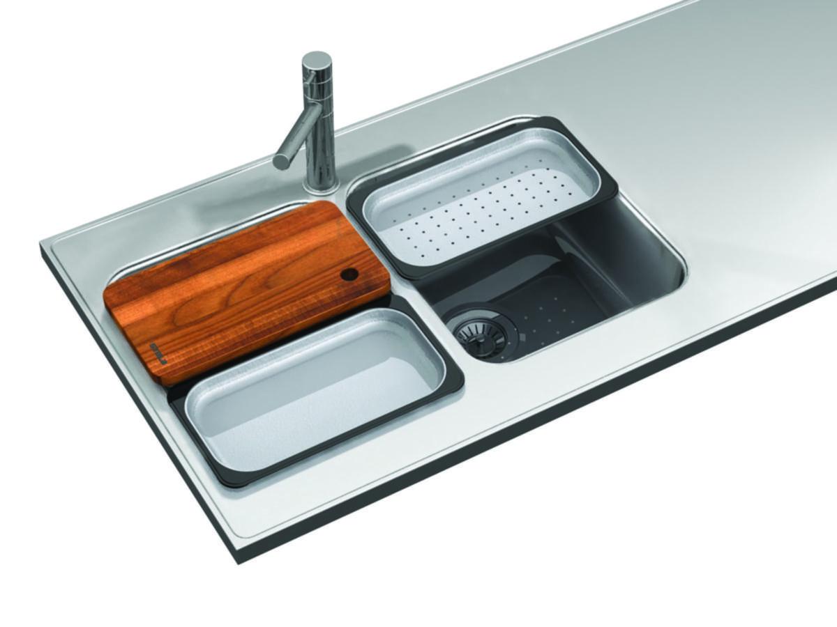 Diskbänk Seven A, Stala - STALA A-140-DB 1400X610MM MED DUBBEL DISKLÅDA, VÄNDBAR